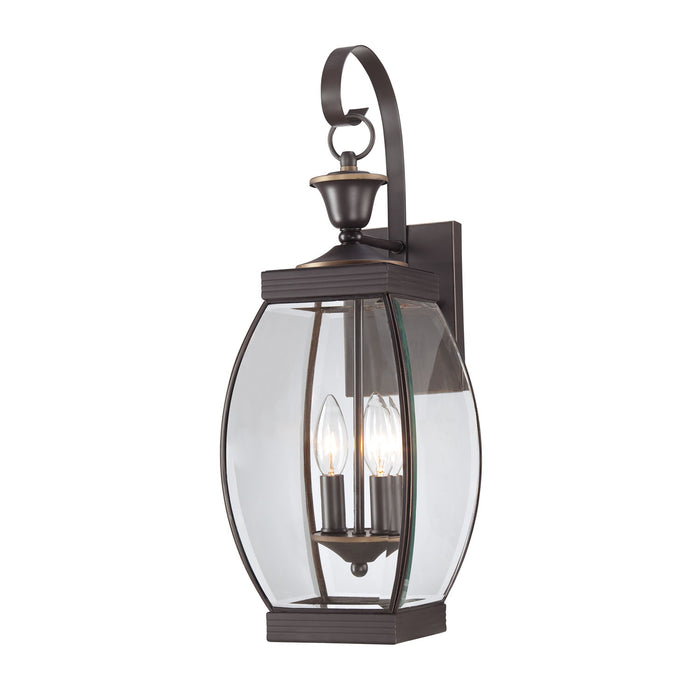 Myhouse Lighting Quoizel - OAS8408Z - Two Light Outdoor Wall Lantern - Oasis - Medici Bronze