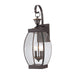 Myhouse Lighting Quoizel - OAS8408Z - Two Light Outdoor Wall Lantern - Oasis - Medici Bronze