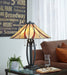 Myhouse Lighting Quoizel - TF1180TVA - Two Light Table Lamp - Asheville - Valiant Bronze