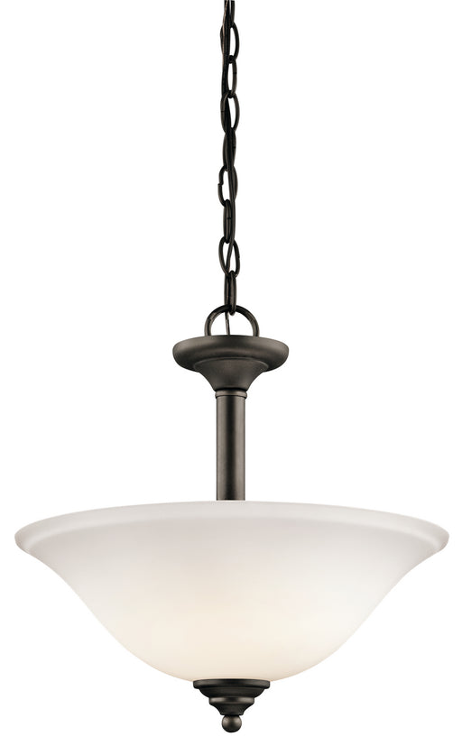 Myhouse Lighting Kichler - 3694OZW - Two Light Pendant/Semi Flush Mount - Armida - Olde Bronze