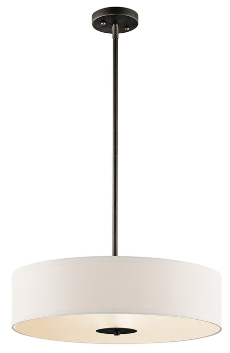 Myhouse Lighting Kichler - 42121OZ - Three Light Pendant/Semi Flush Mount - No Family - Olde Bronze