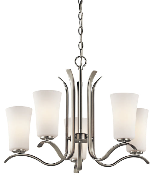 Myhouse Lighting Kichler - 43074NI - Five Light Chandelier - Armida - Brushed Nickel