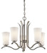 Myhouse Lighting Kichler - 43074NI - Five Light Chandelier - Armida - Brushed Nickel