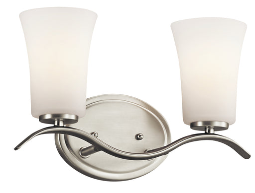 Myhouse Lighting Kichler - 45375NI - Two Light Bath - Armida - Brushed Nickel