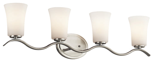 Myhouse Lighting Kichler - 45377NI - Four Light Bath - Armida - Brushed Nickel