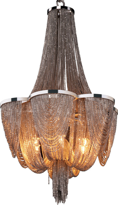 Myhouse Lighting Maxim - 21464NKPN - LED Chandelier - Chantilly - Polished Nickel