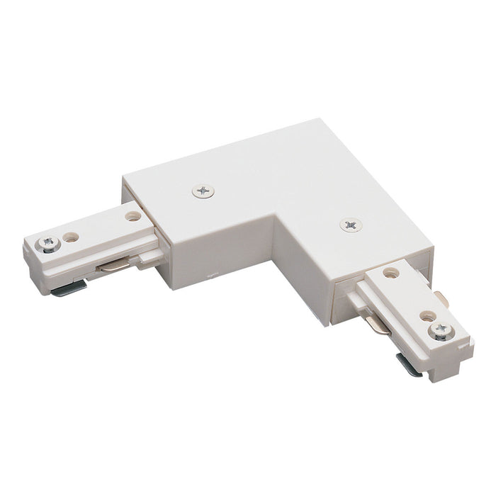 Myhouse Lighting Nora Lighting - NT-313W - L Connector, 1 Circuit Track - Track Syst & Comp-1 Cir - White