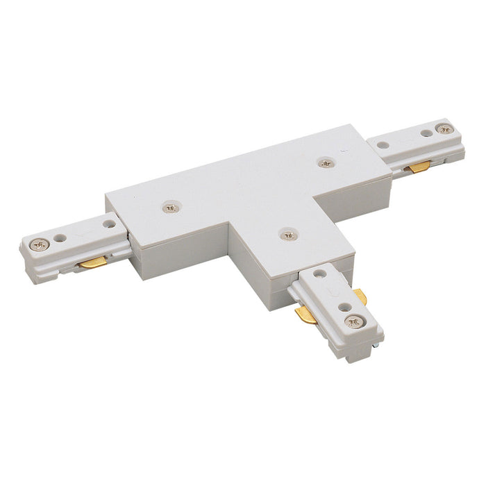Myhouse Lighting Nora Lighting - NT-314W - T Connector, 1 Circuit Track - Track Syst & Comp-1 Cir - White