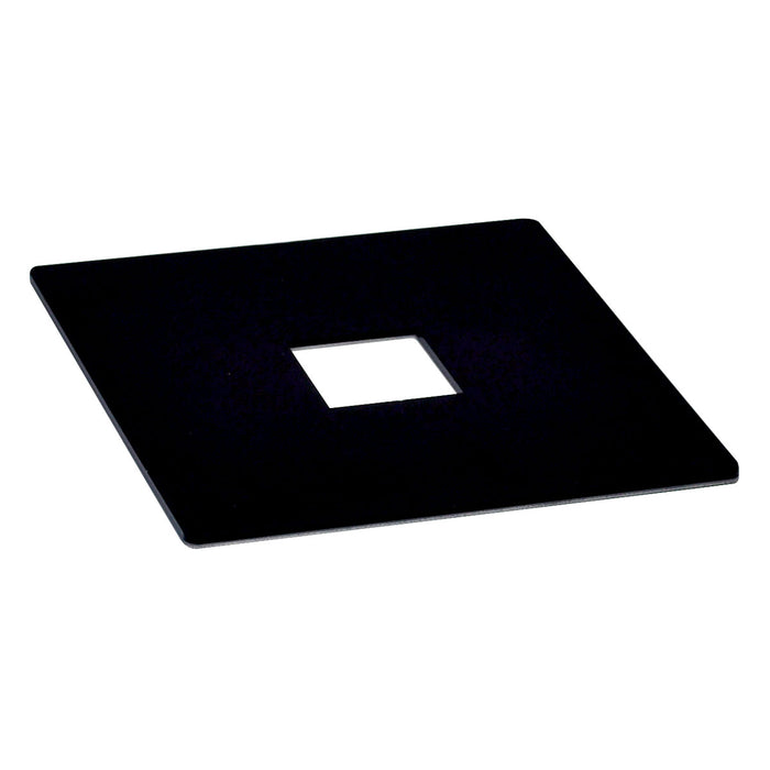 Myhouse Lighting Nora Lighting - NT-320B - Outlet Box Cover - Track Syst & Comp-1 Cir - Black