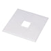 Myhouse Lighting Nora Lighting - NT-320W - Outlet Box Cover - Track Syst & Comp-1 Cir - White