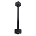 Myhouse Lighting Nora Lighting - NT-322B - 18" Track Extension Rod, 1 Or 2 Circuit Track - Track Syst & Comp-1 Cir - Black