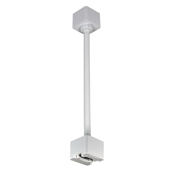 Myhouse Lighting Nora Lighting - NT-322W - 18" Track Extension Rod, 1 Or 2 Circuit Track - Track Syst & Comp-1 Cir - White