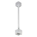 Myhouse Lighting Nora Lighting - NT-322W - 18" Track Extension Rod, 1 Or 2 Circuit Track - Track Syst & Comp-1 Cir - White