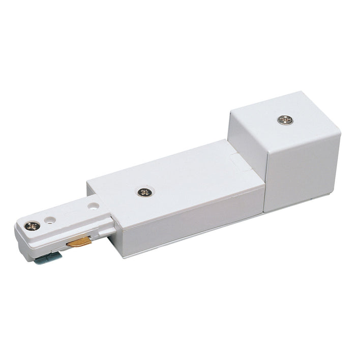 Myhouse Lighting Nora Lighting - NT-328W - Live End Conduit Feed, 1 Circuit Track - Track Syst & Comp-1 Cir - White
