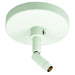 Myhouse Lighting Nora Lighting - NT-349W - Sloped Ceiling Adapter, 1 Or 2 Circuit Track - Track Syst & Comp-1 Cir - White