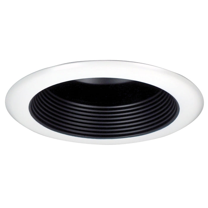 Myhouse Lighting Nora Lighting - NT-5001B - 5" Baffle Splay Trim W/ Flange - Rec Inc 5" Trim - Black