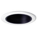 Myhouse Lighting Nora Lighting - NT-5010B - 5" Stepped Baffle W/ Metal Ring & Bracket - Rec Inc 5" Trim - Black