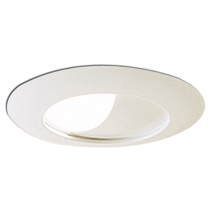 Myhouse Lighting Nora Lighting - NT-25 - 6" Half Moon Wall Wash Trim W/ Reflectorector - Rec Inc 6" Trim - White