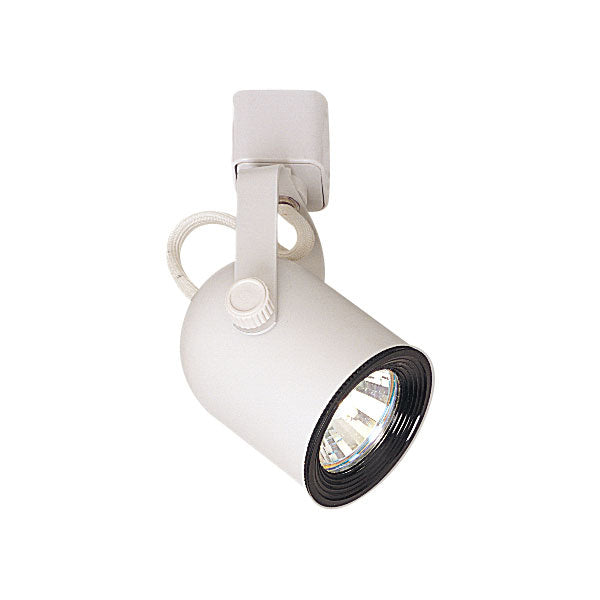 Myhouse Lighting Nora Lighting - NTH-694W - Mini Baffle Round Back Cylinder Track Head, Mr16 - Track Gu10 Line Voltage - White
