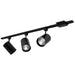 Myhouse Lighting Nora Lighting - NTL-151B - Trk Pk, 3-Flat Cyl Par30 - Track Track Pack - Black