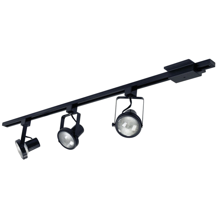 Myhouse Lighting Nora Lighting - NTL-158B - Trk Pk, 3-Gimbal Par30 - Track Track Pack - Black