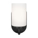 Myhouse Lighting Generation Lighting - 41160-112 - One Light Wall / Bath Sconce - Oslo - Midnight Black