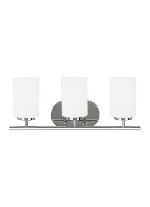 Myhouse Lighting Generation Lighting - 41162-05 - Three Light Wall / Bath - Oslo - Chrome