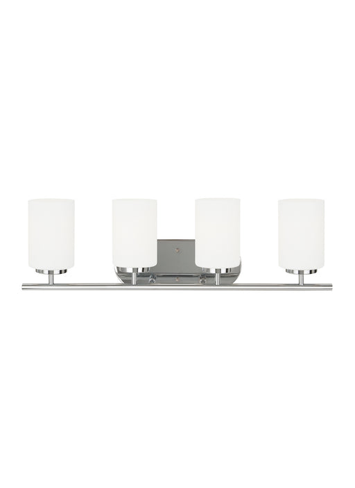 Myhouse Lighting Generation Lighting - 41163-05 - Four Light Wall / Bath - Oslo - Chrome