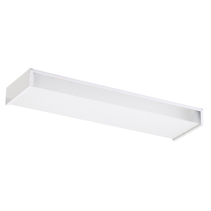 Myhouse Lighting Generation Lighting - 59136LE-15 - Two Light Flush Mount - Drop Lens Fluorescent - White