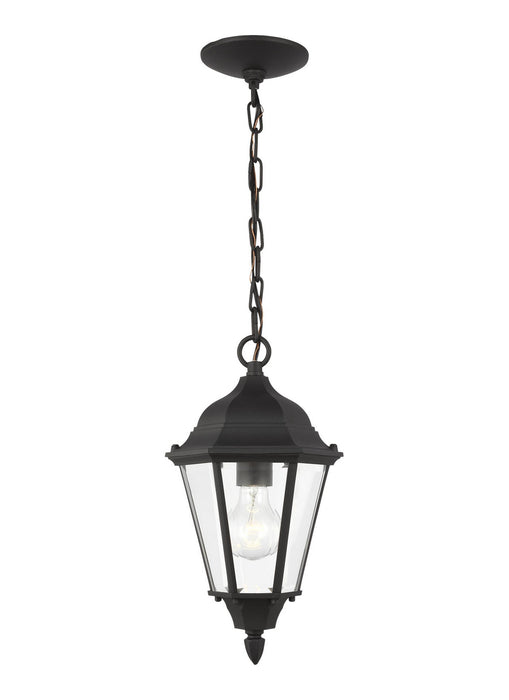 Myhouse Lighting Generation Lighting - 60938-12 - One Light Outdoor Pendant - Bakersville - Black