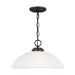 Myhouse Lighting Generation Lighting - 65160-112 - One Light Pendant - Oslo - Midnight Black