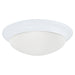 Myhouse Lighting Generation Lighting - 75434-15 - One Light Flush Mount - Nash - White