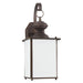 Myhouse Lighting Generation Lighting - 84158D-71 - One Light Outdoor Wall Lantern - Jamestowne - Antique Bronze