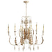 Myhouse Lighting Cyan - 05051 - Eight Light Chandelier - Persian White