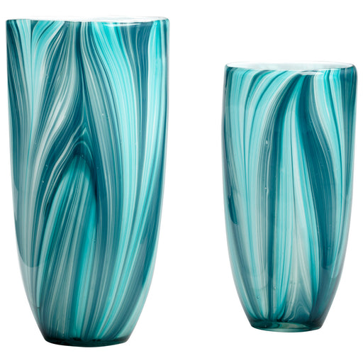 Myhouse Lighting Cyan - 05182 - Vase - Turin - Turquoise Blue