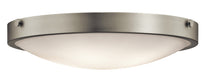 Myhouse Lighting Kichler - 42276NI - Four Light Flush Mount - Lytham - Brushed Nickel