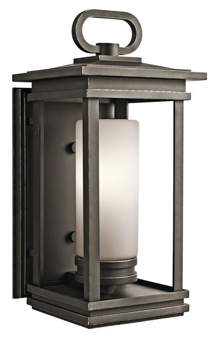 Myhouse Lighting Kichler - 49476RZ - One Light Outdoor Wall Mount - South Hope - Rubbed Bronze