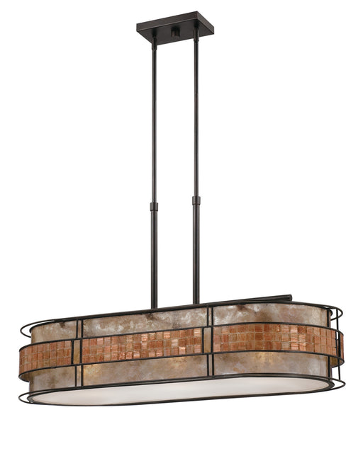 Myhouse Lighting Quoizel - MCLG337RC - Three Light Island Chandelier - Laguna - Renaissance Copper