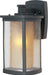 Myhouse Lighting Maxim - 3153CDWSBZ - One Light Outdoor Wall Lantern - Bungalow - Bronze