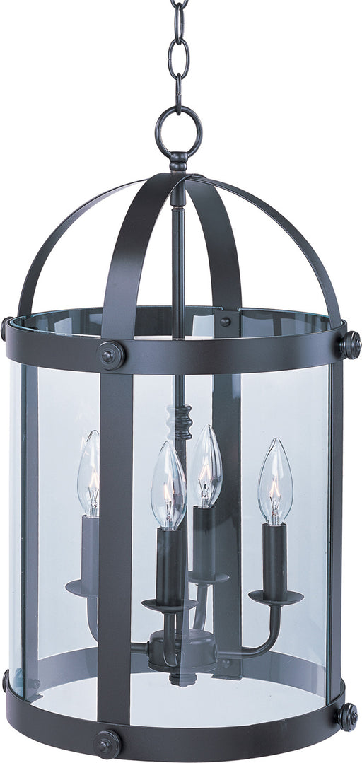 Myhouse Lighting Maxim - 21550CLBZ - Four Light Pendant - Tara - Bronze