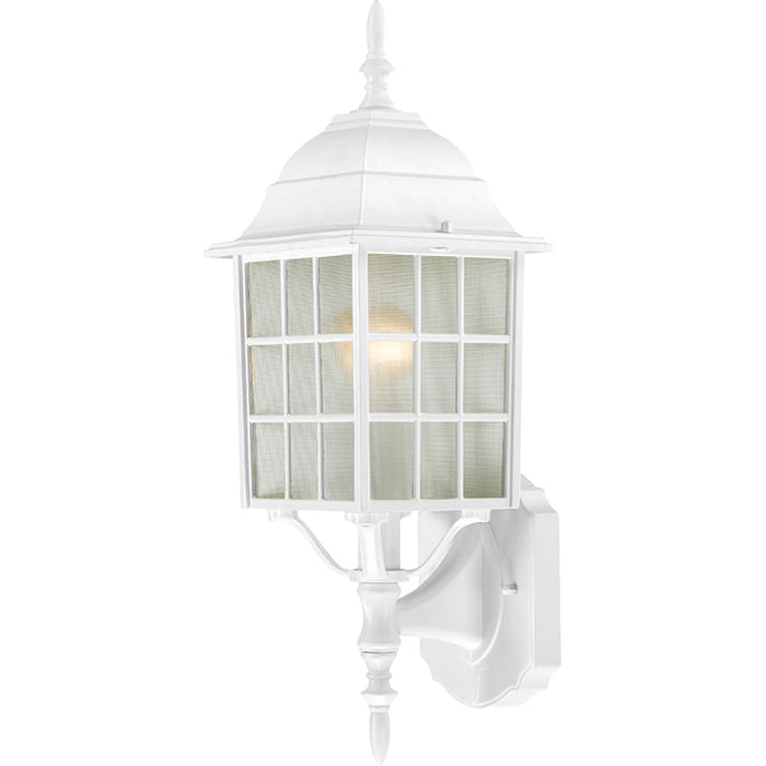 Myhouse Lighting Nuvo Lighting - 60-4901 - One Light Wall Lantern - Adams - White