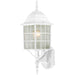 Myhouse Lighting Nuvo Lighting - 60-4901 - One Light Wall Lantern - Adams - White