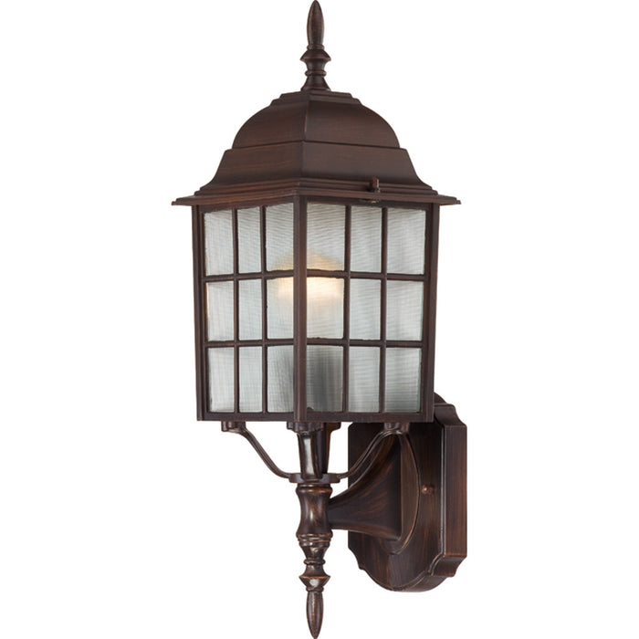 Myhouse Lighting Nuvo Lighting - 60-4902 - One Light Wall Lantern - Adams - Rustic Bronze