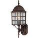 Myhouse Lighting Nuvo Lighting - 60-4902 - One Light Wall Lantern - Adams - Rustic Bronze