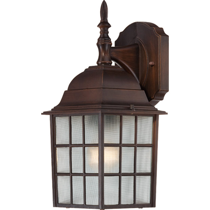 Myhouse Lighting Nuvo Lighting - 60-4905 - One Light Wall Lantern - Adams - Rustic Bronze