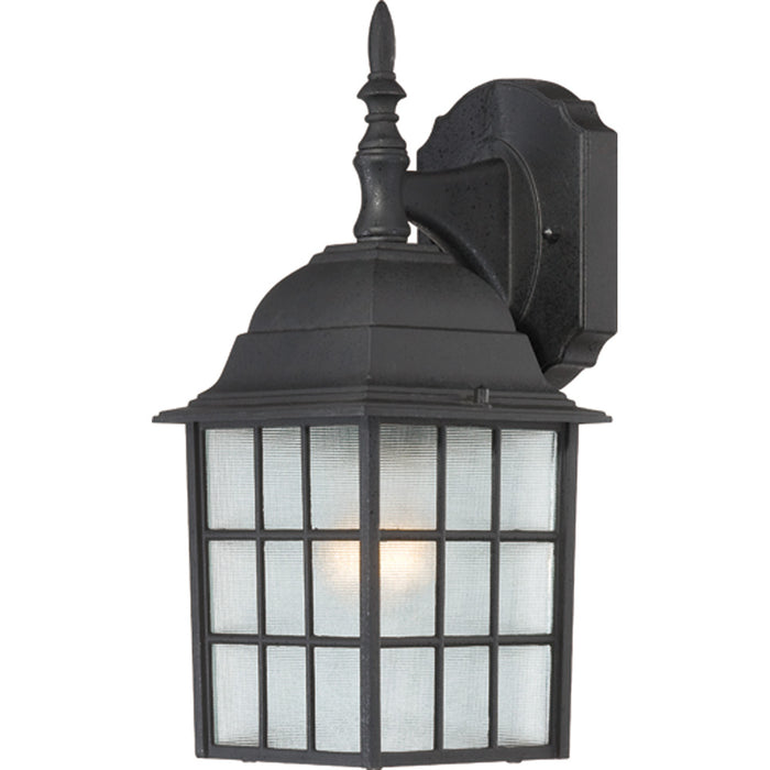 Myhouse Lighting Nuvo Lighting - 60-4906 - One Light Wall Lantern - Adams - Textured Black