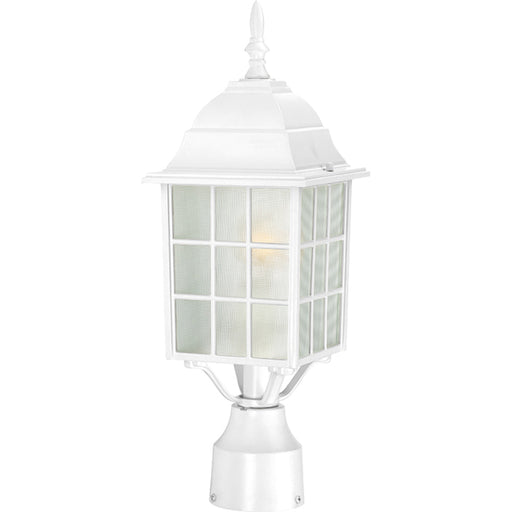 Myhouse Lighting Nuvo Lighting - 60-4907 - One Light Post Lantern - Adams - White