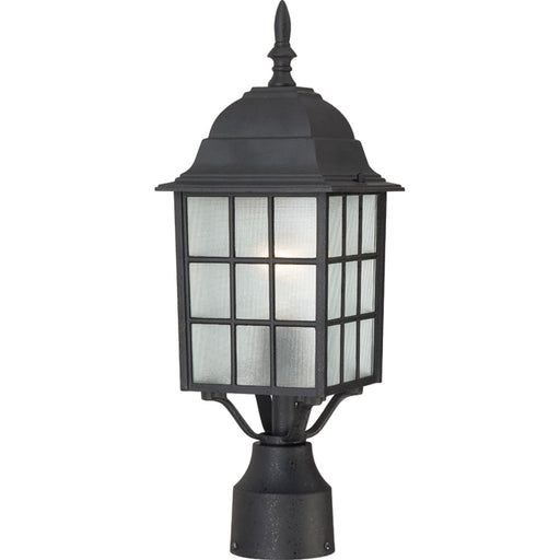 Myhouse Lighting Nuvo Lighting - 60-4909 - One Light Post Lantern - Adams - Textured Black