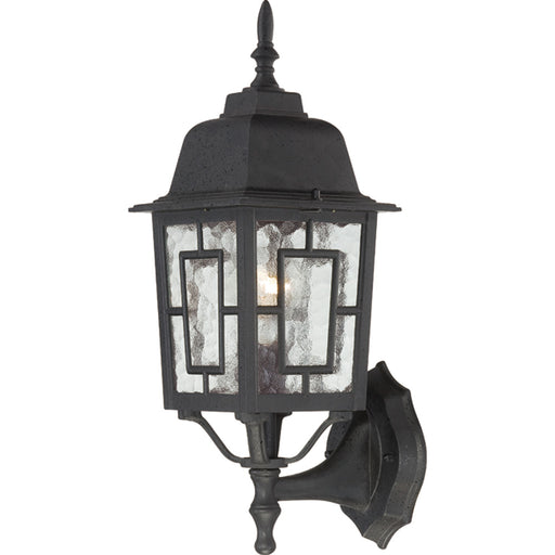 Myhouse Lighting Nuvo Lighting - 60-4926 - One Light Wall Lantern - Banyan - Textured Black