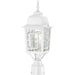 Myhouse Lighting Nuvo Lighting - 60-4927 - One Light Post Lantern - Banyan - White